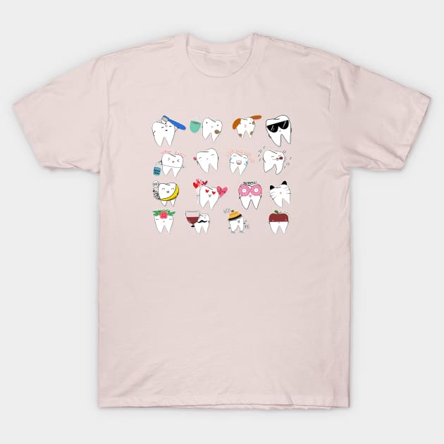 Mix-Molar T-Shirt by Happimola